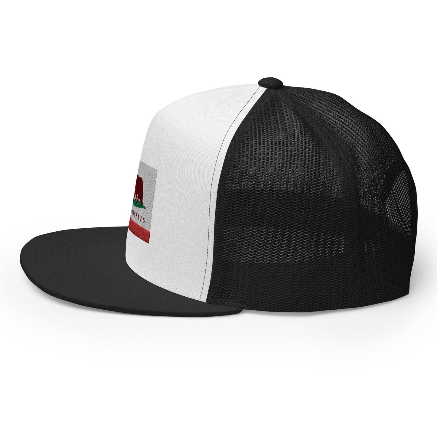 Los Angeles CA Trucker Cap - CAFlags