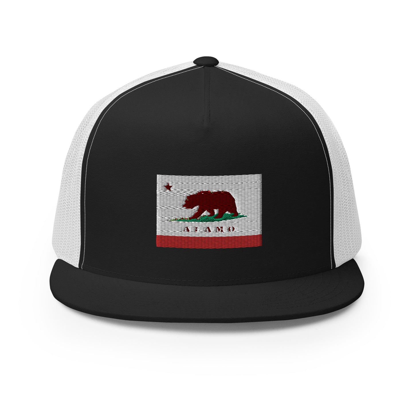 Black & White Alamo CA Hat