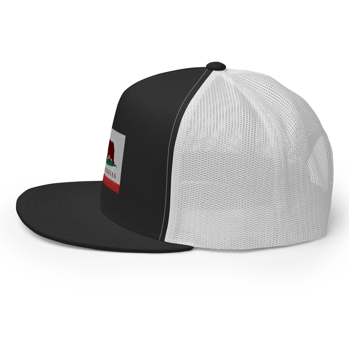 Los Angeles CA Trucker Cap - CAFlags