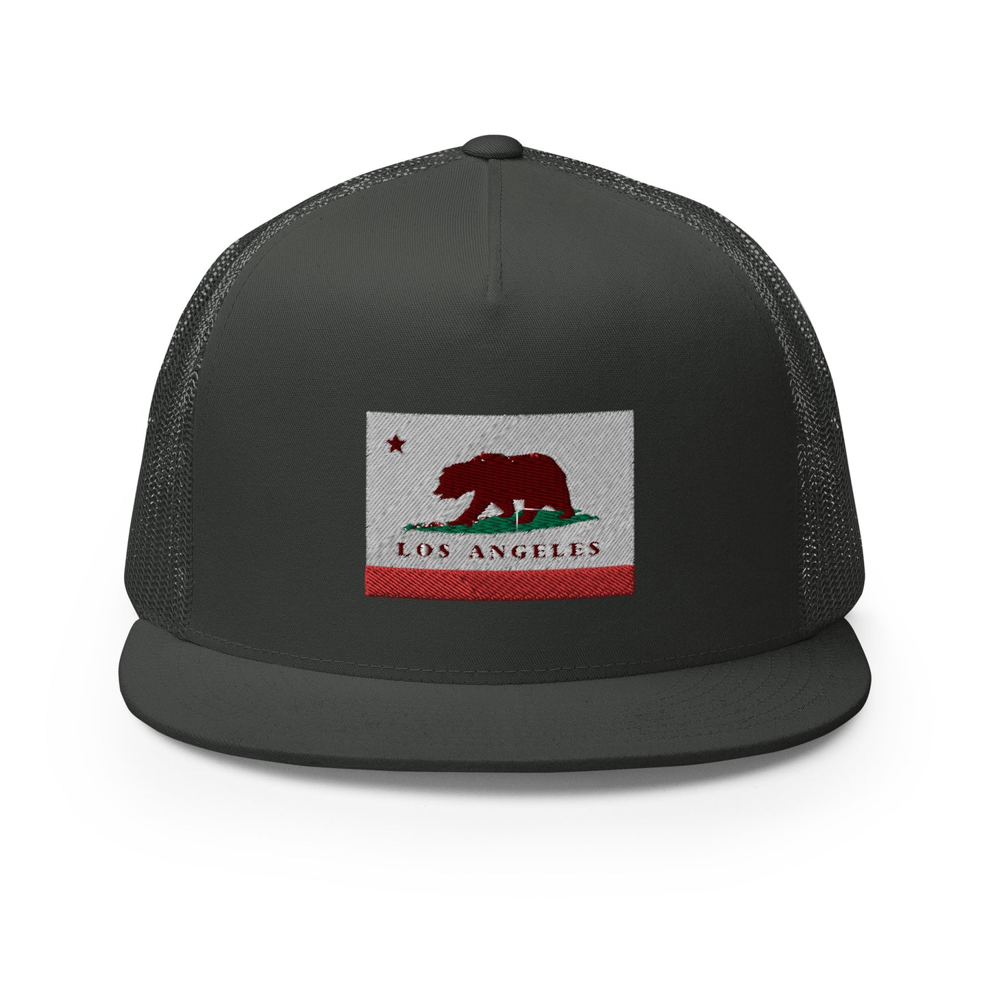Los Angeles CA Trucker Cap - CAFlags
