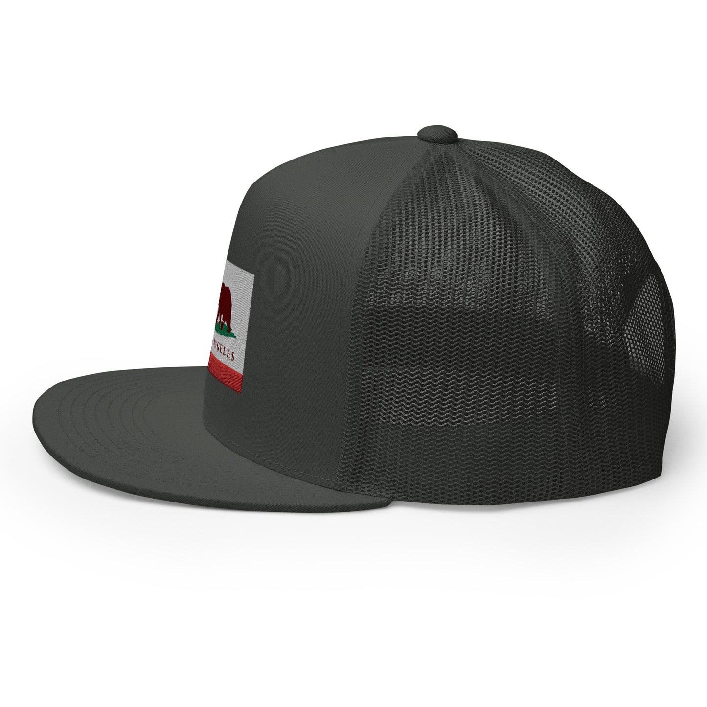 Los Angeles CA Trucker Cap - CAFlags