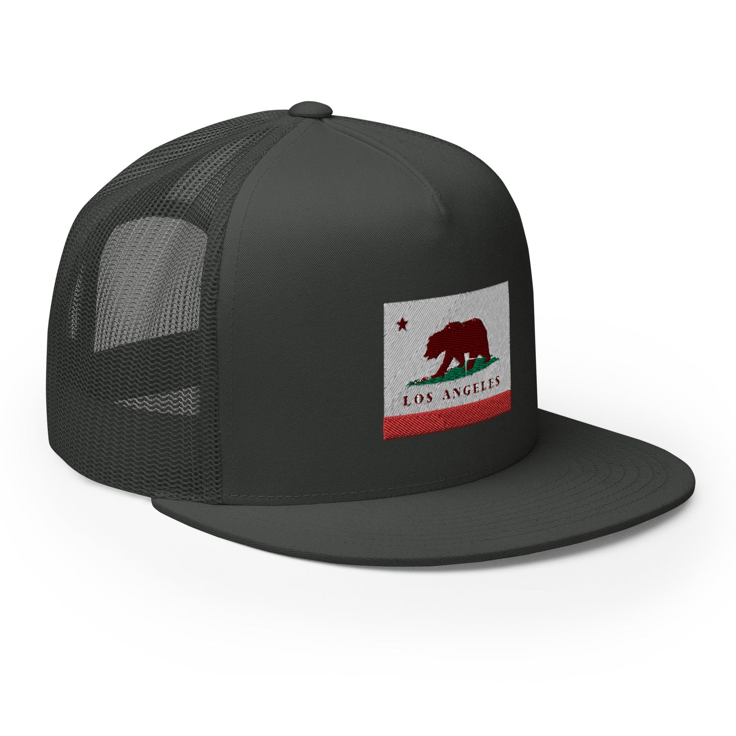 Los Angeles CA Trucker Cap - CAFlags