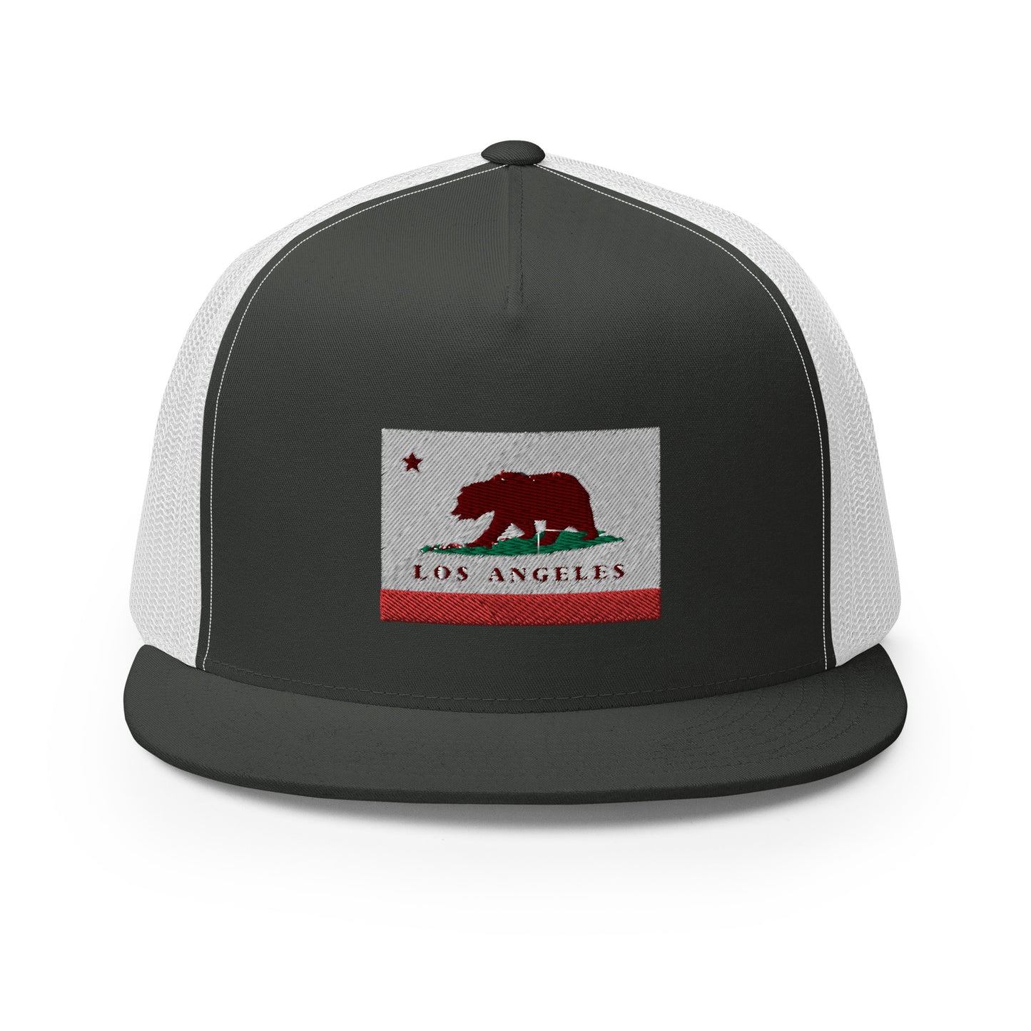 Los Angeles CA Trucker Cap - CAFlags