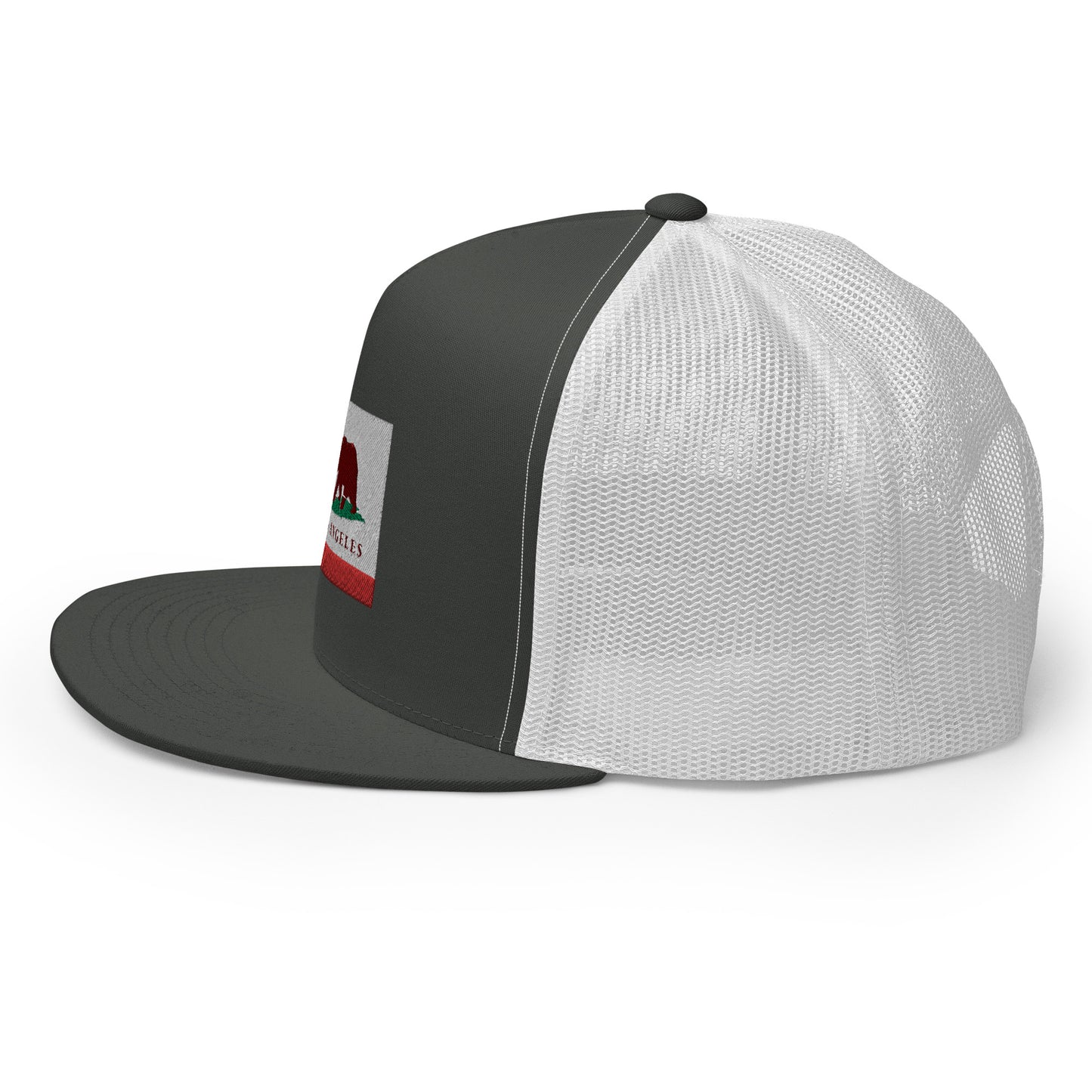 Los Angeles CA Trucker Cap - CAFlags