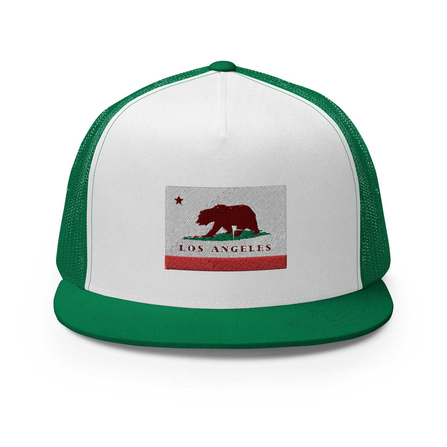Los Angeles CA Trucker Cap - CAFlags