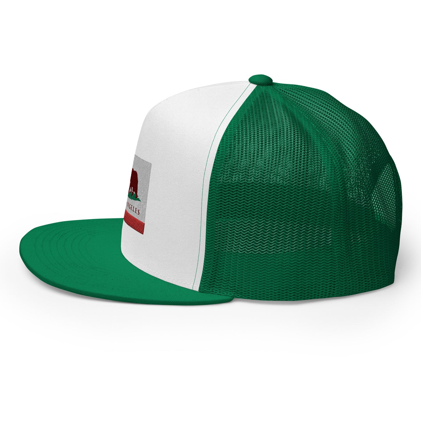 Los Angeles CA Trucker Cap - CAFlags