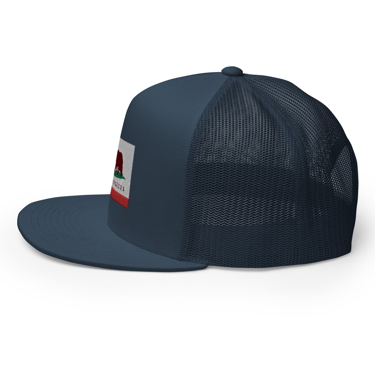 Los Angeles CA Trucker Cap - CAFlags