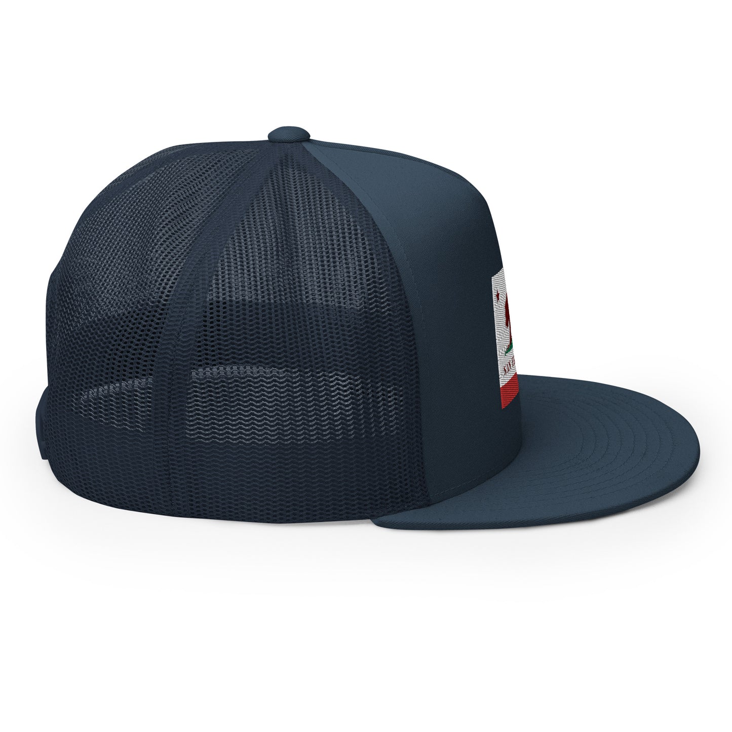 San Francisco CA Flag Trucker Hat - CAFlags