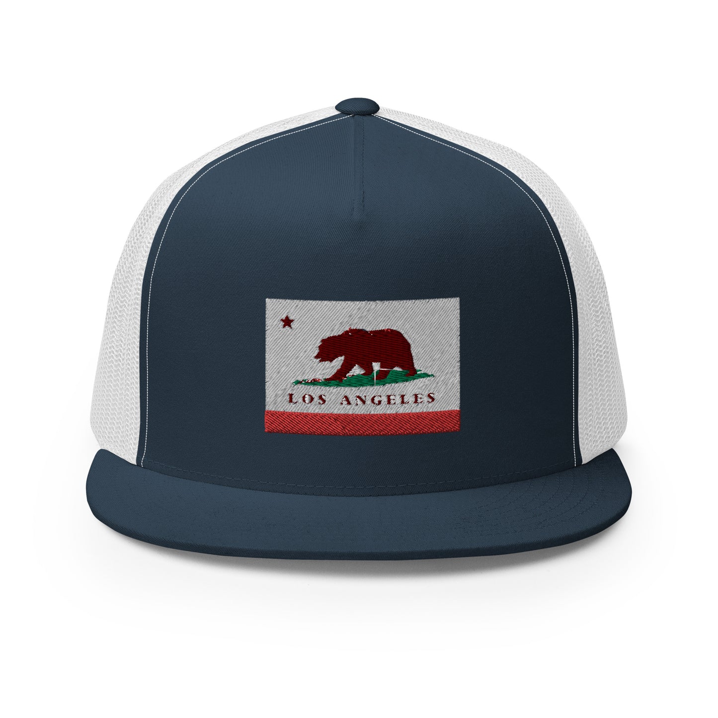 Los Angeles CA Trucker Cap - CAFlags