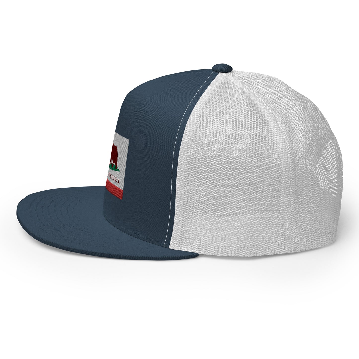 Los Angeles CA Trucker Cap - CAFlags