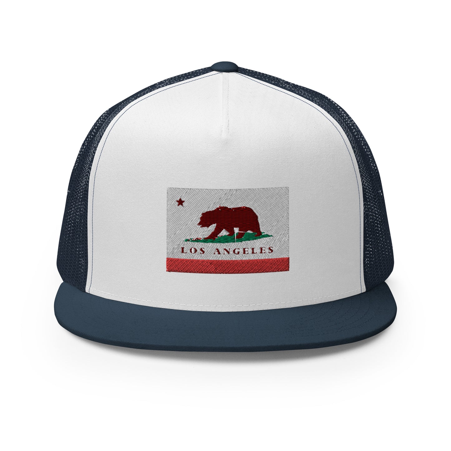 Los Angeles CA Trucker Cap - CAFlags