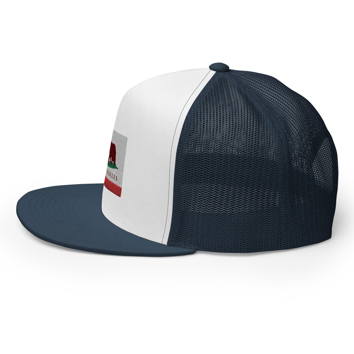 Los Angeles CA Trucker Cap - CAFlags