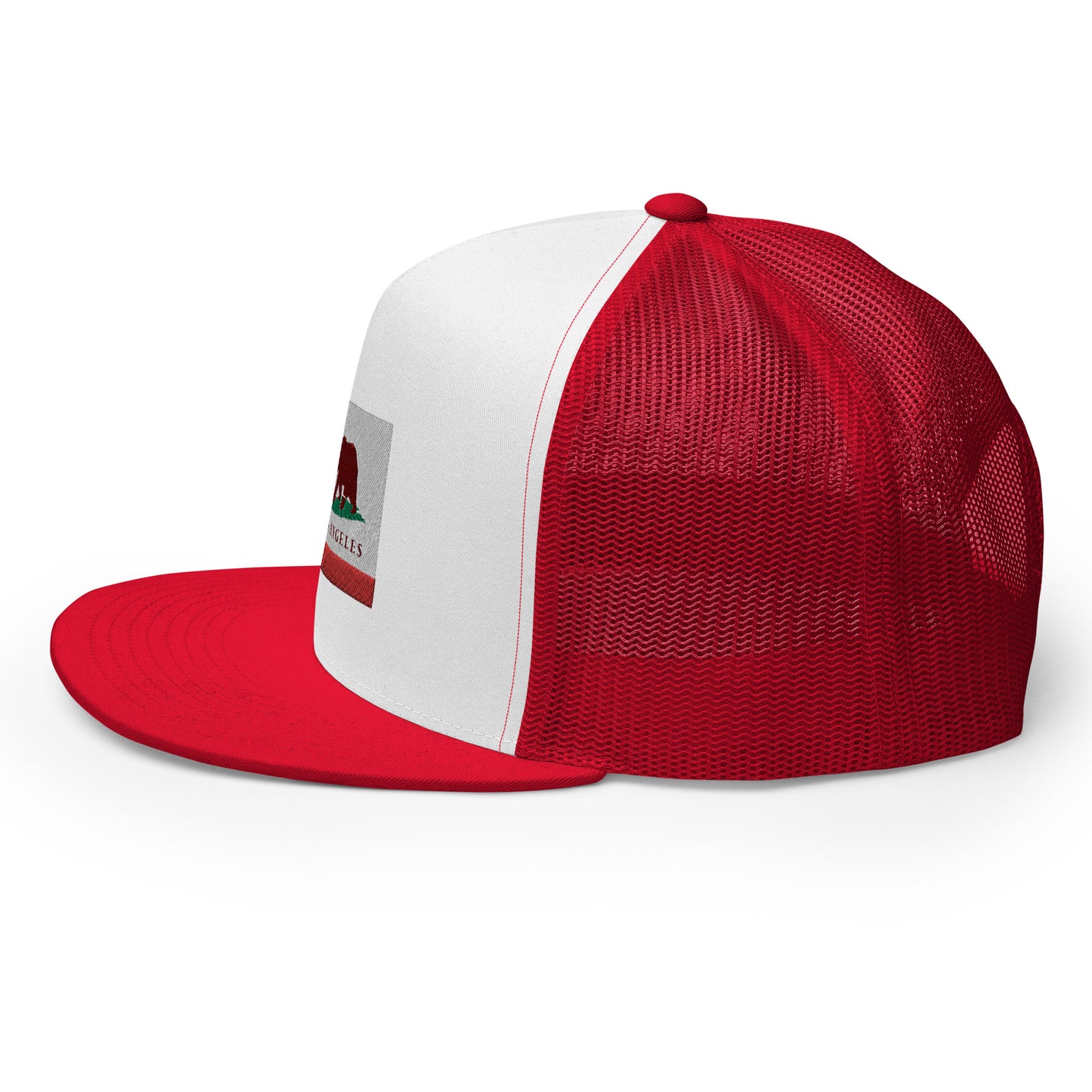 Los Angeles CA Trucker Cap - CAFlags