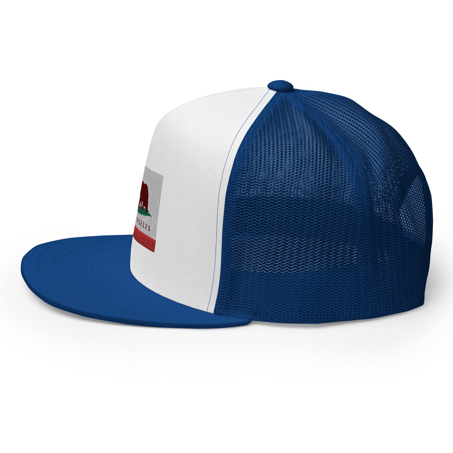 Los Angeles CA Trucker Cap - CAFlags