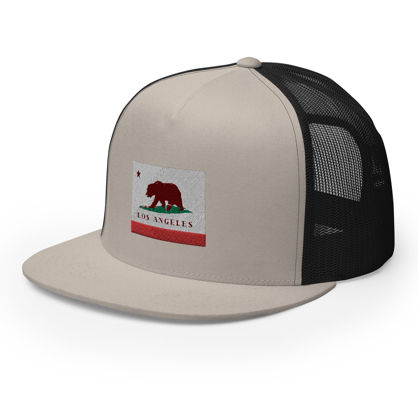 Los Angeles CA Trucker Cap - CAFlags