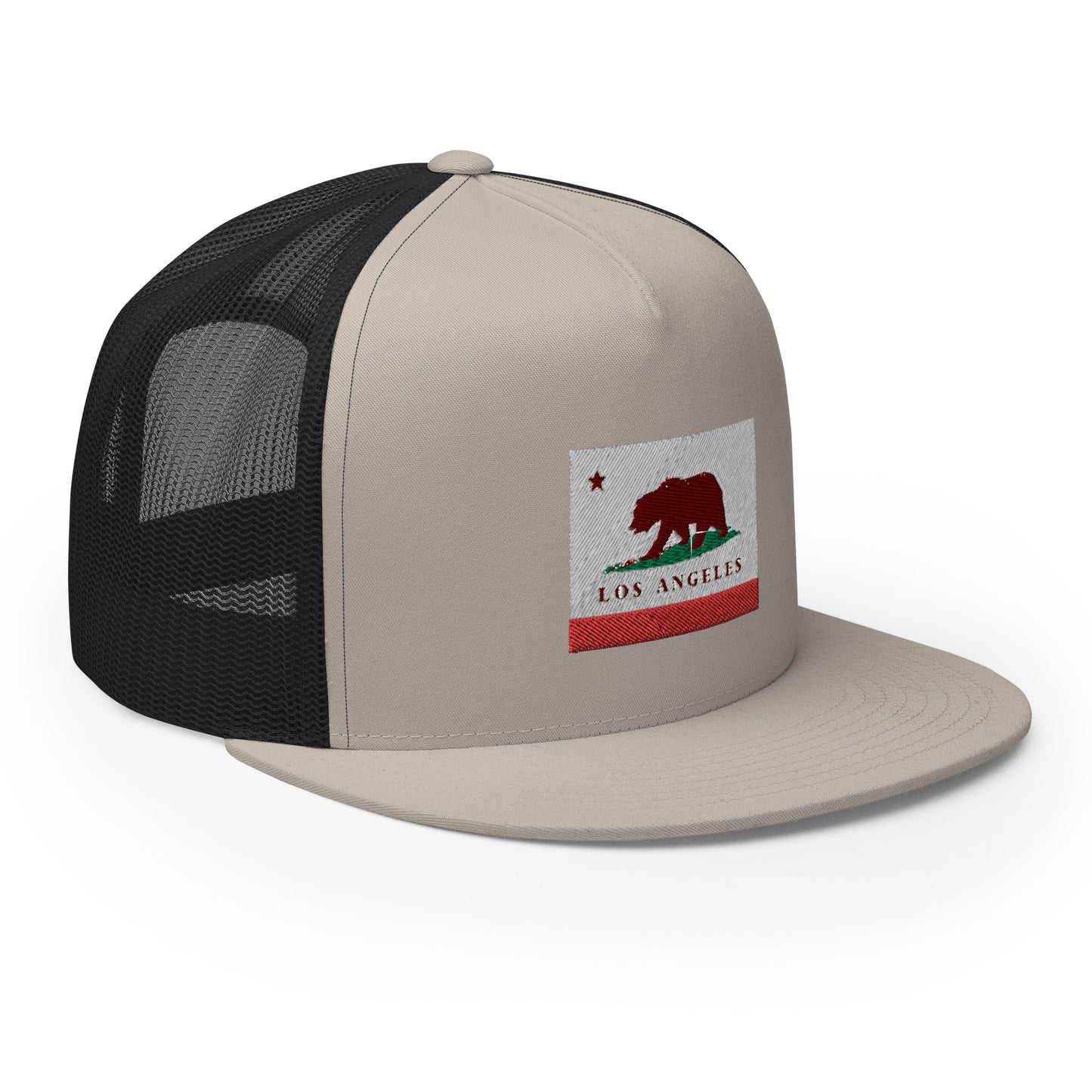 Los Angeles CA Trucker Cap - CAFlags
