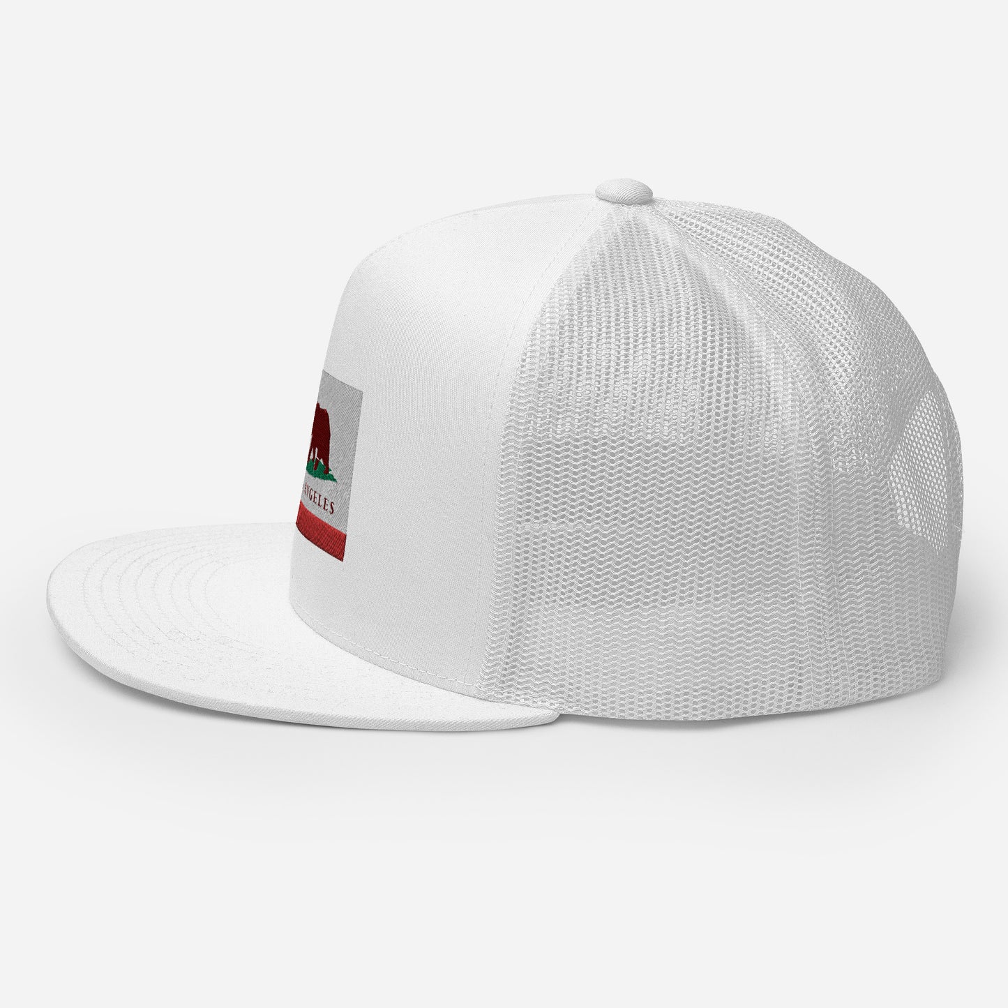 Los Angeles CA Trucker Cap - CAFlags