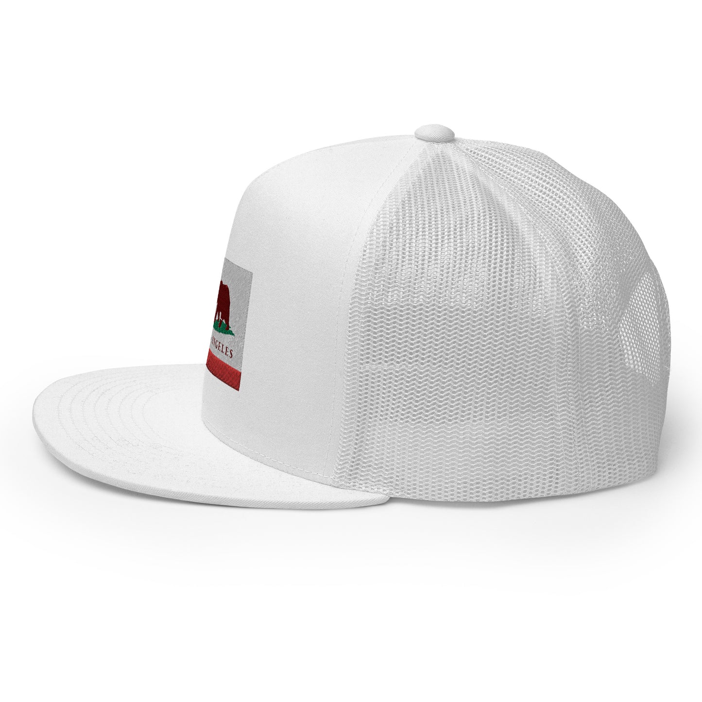 Los Angeles CA Trucker Cap - CAFlags