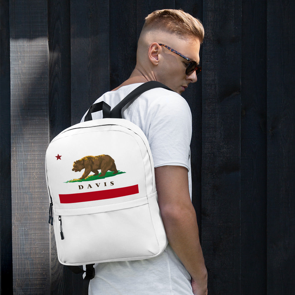 Davis CA Backpack - CAFlags