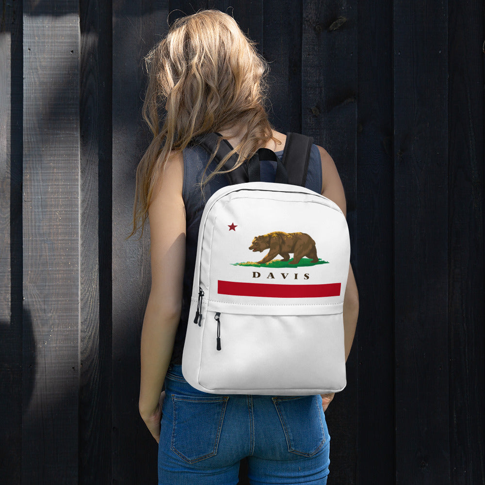 Davis CA Backpack - CAFlags