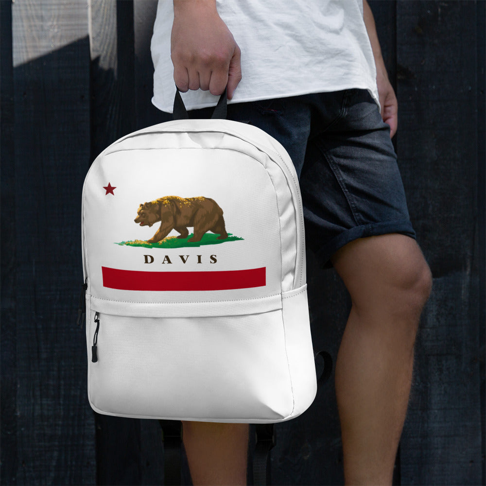 Davis CA Backpack - CAFlags