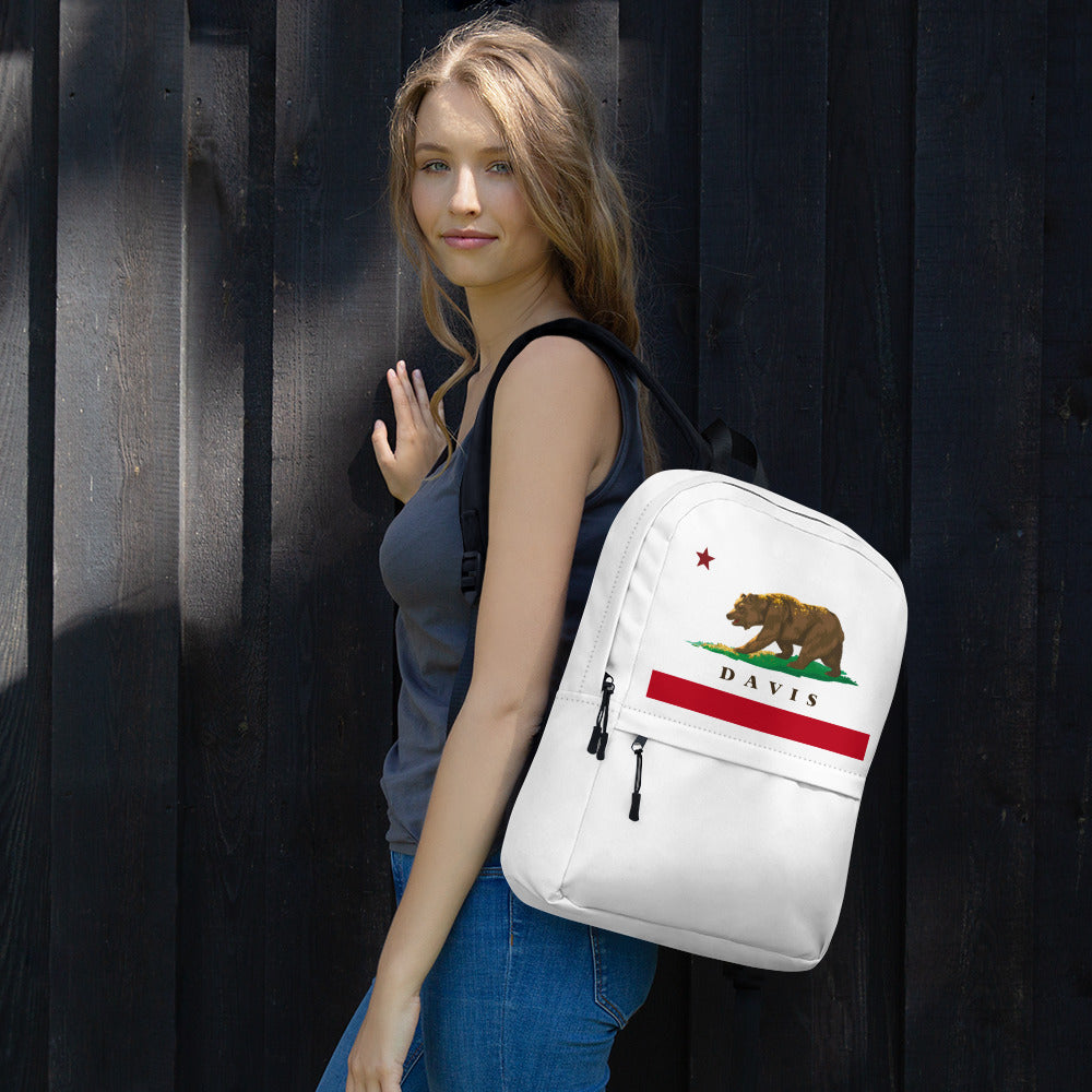 Davis CA Backpack - CAFlags