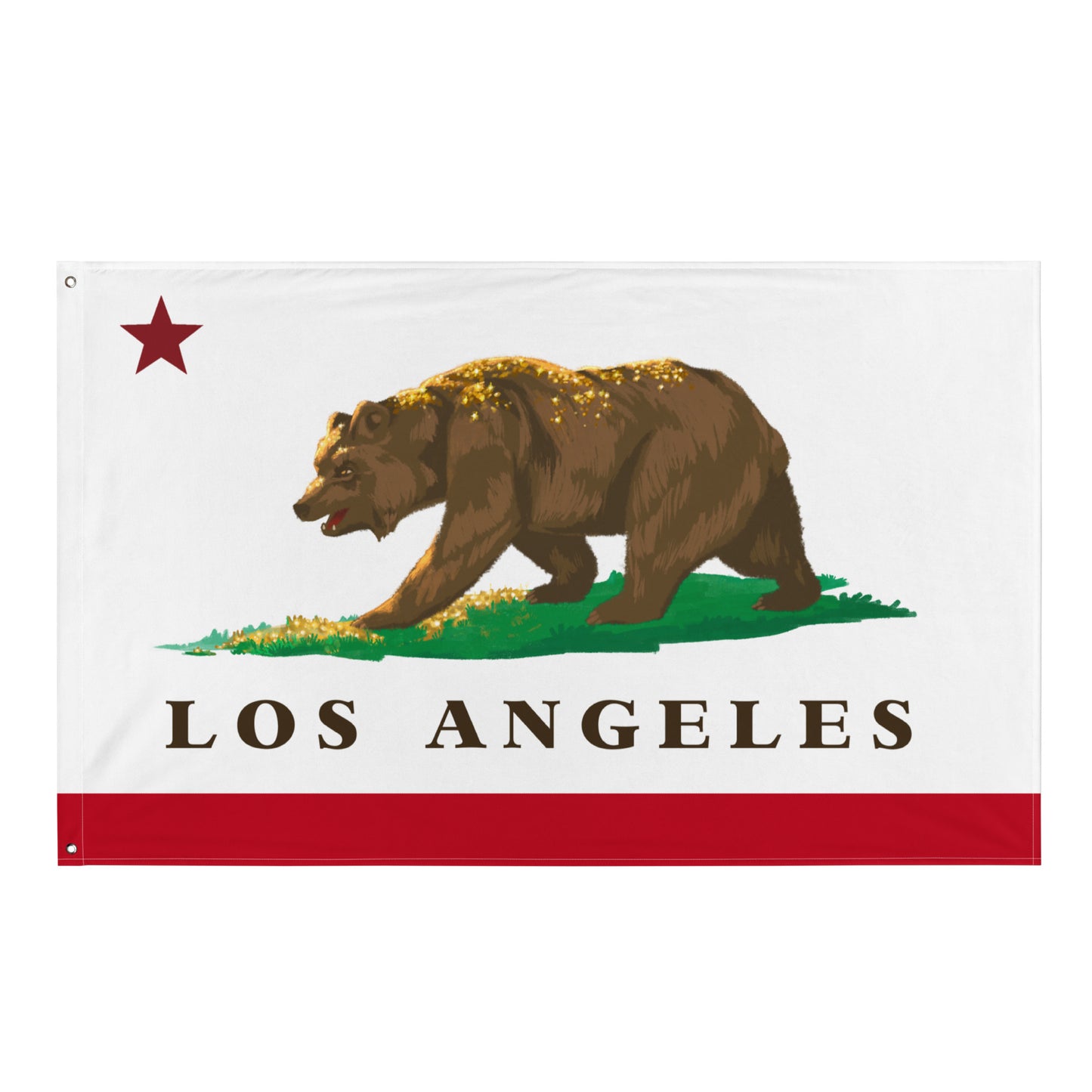 LA CA flag