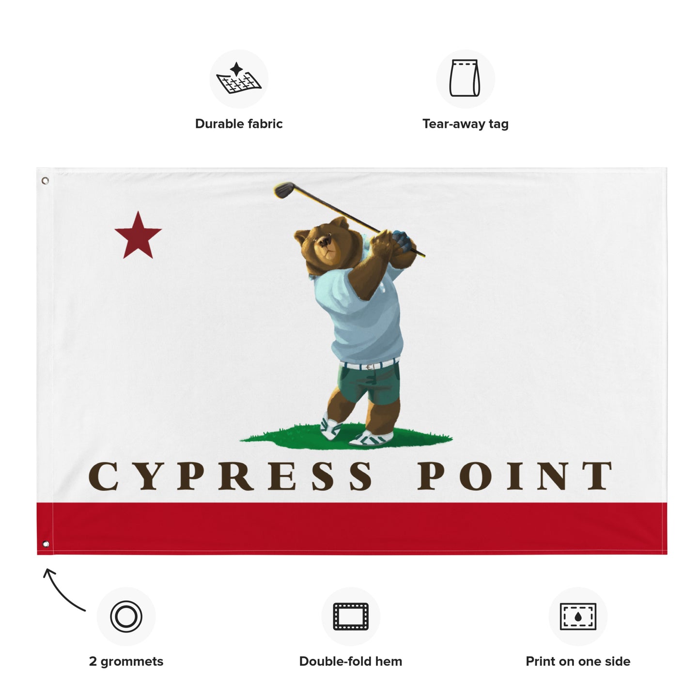 Cypress Point Flag