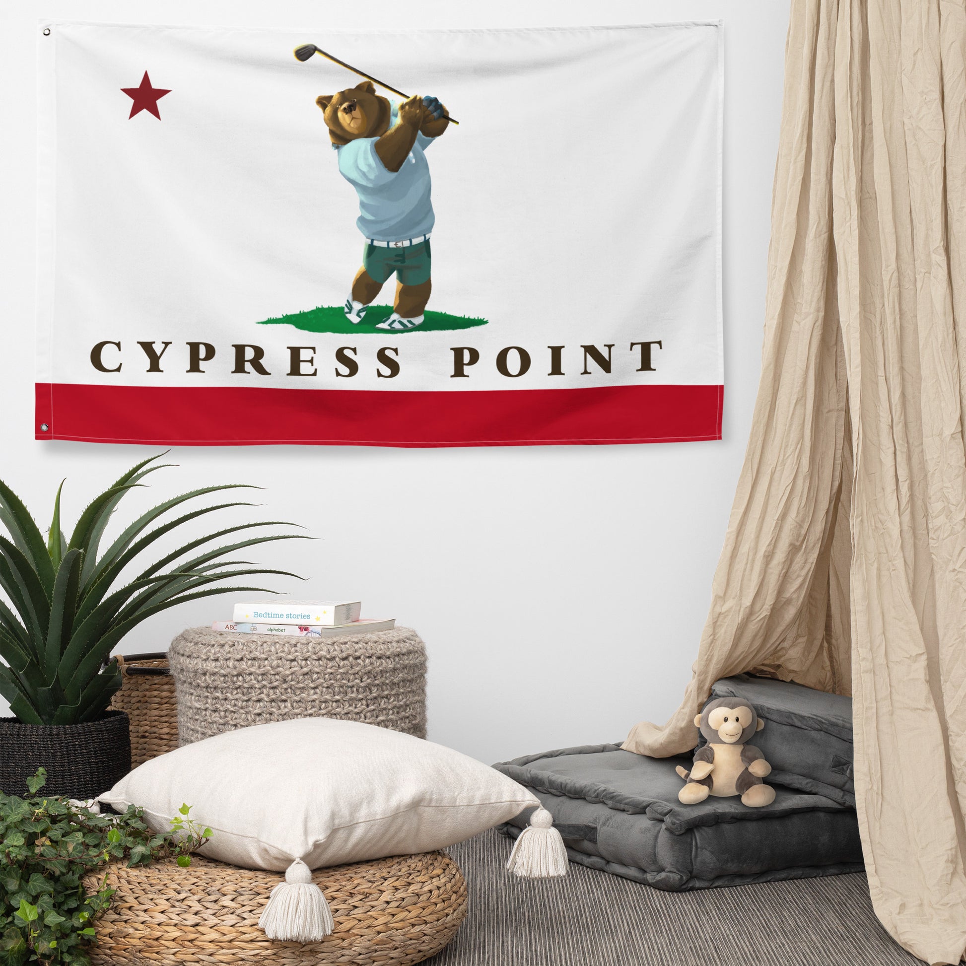 Cypress Point Wall Flag