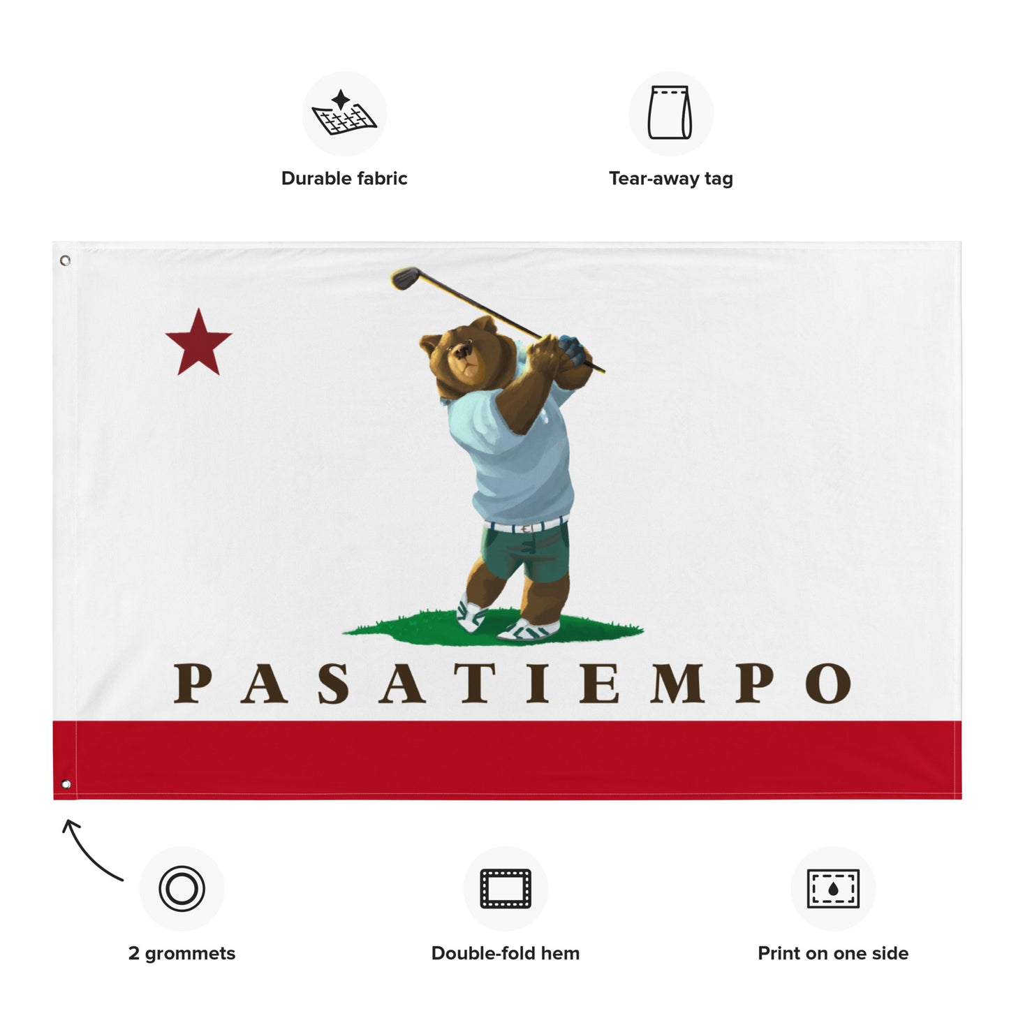Pasatiempo California Flag