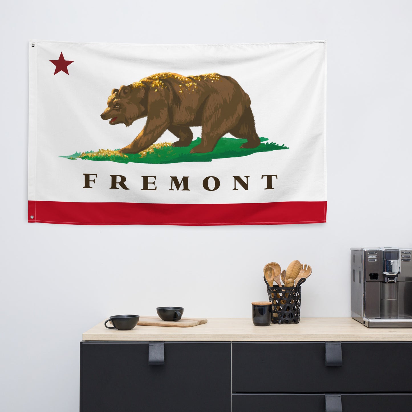 Fremont wall Flag