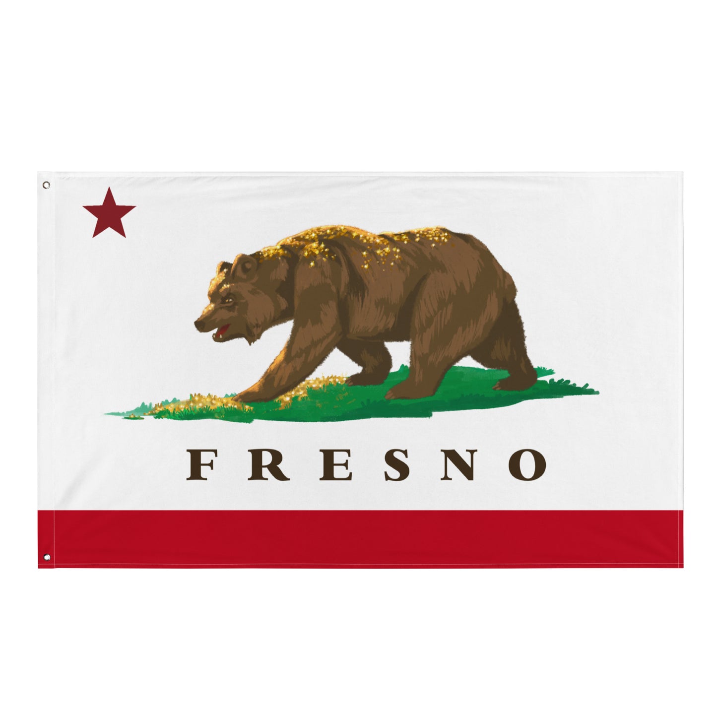Fresno California Flag