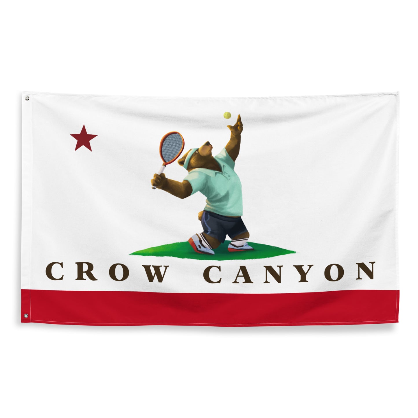 Crow Canyon Tennis CA Flag