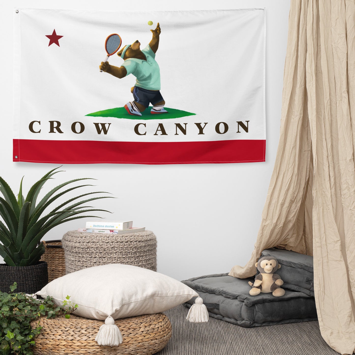 Crow Canyon Tennis CA Flag