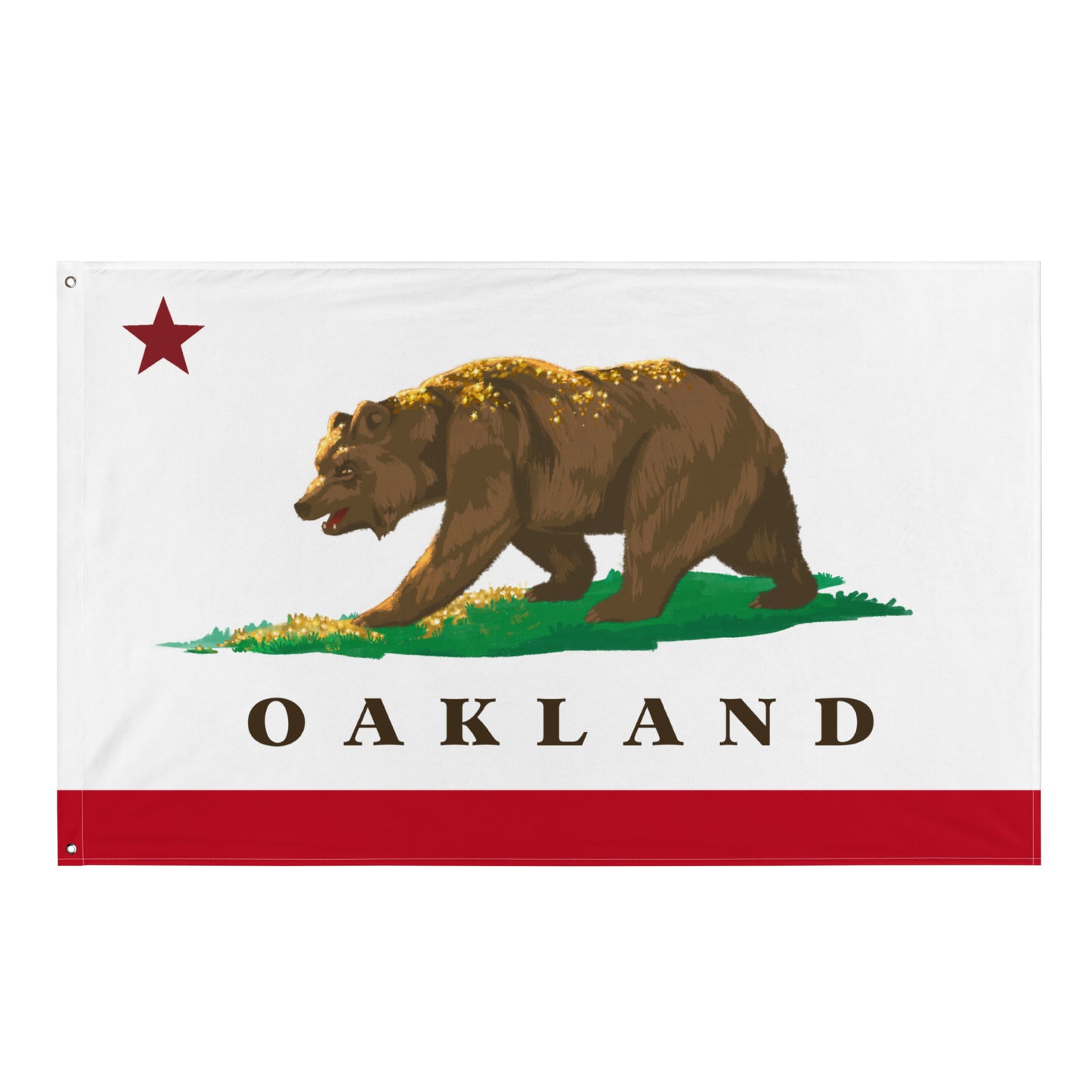 Oakland Wall Flag