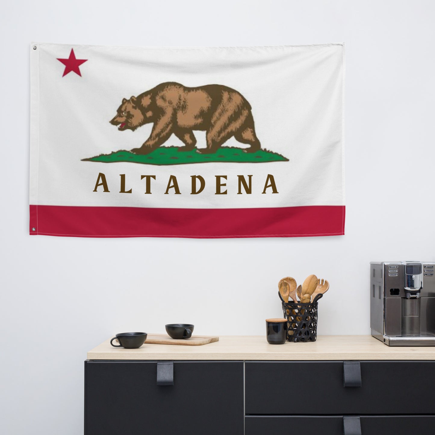 Altadena wall flag