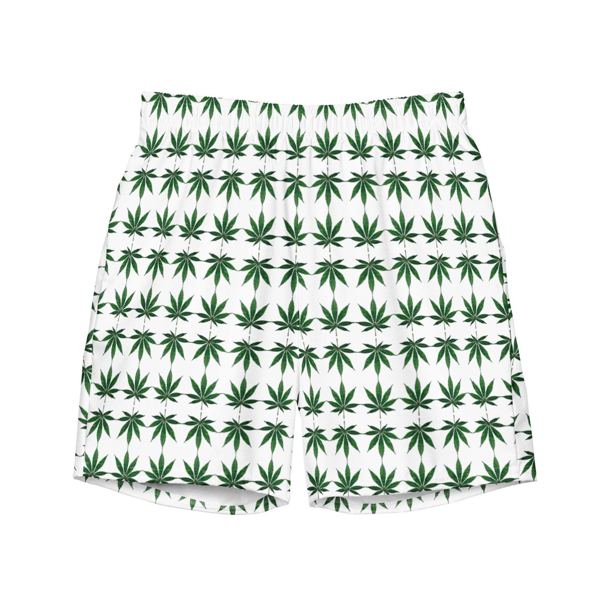 Pot Leaf Swim Trunks
