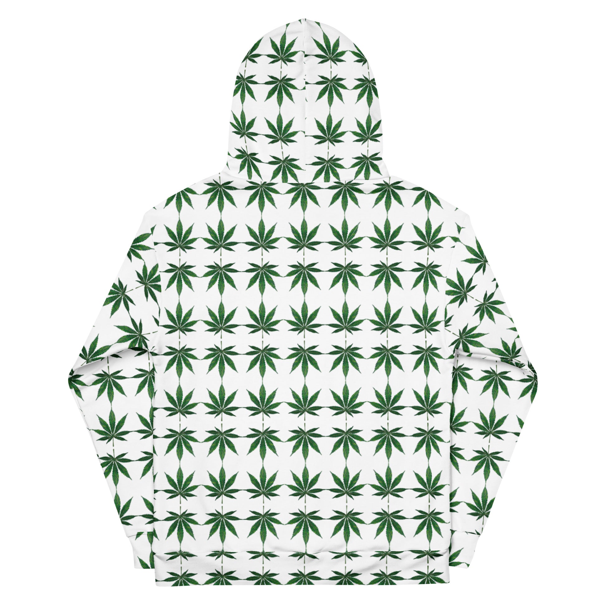 Hooded Sweatshirt Weed Leaf