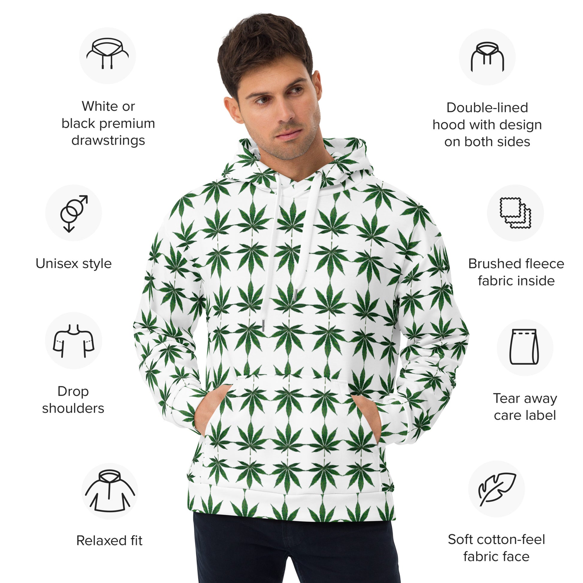 Weed Leaf Hoodie