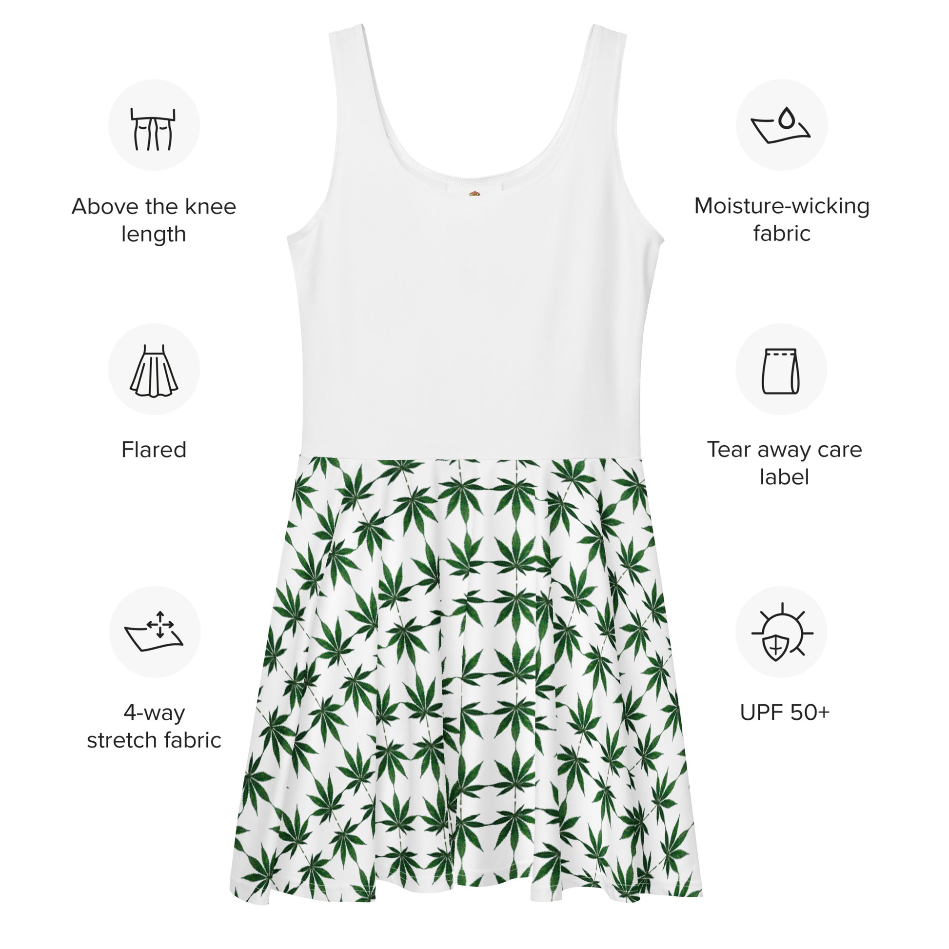 Weed Leaf Dress