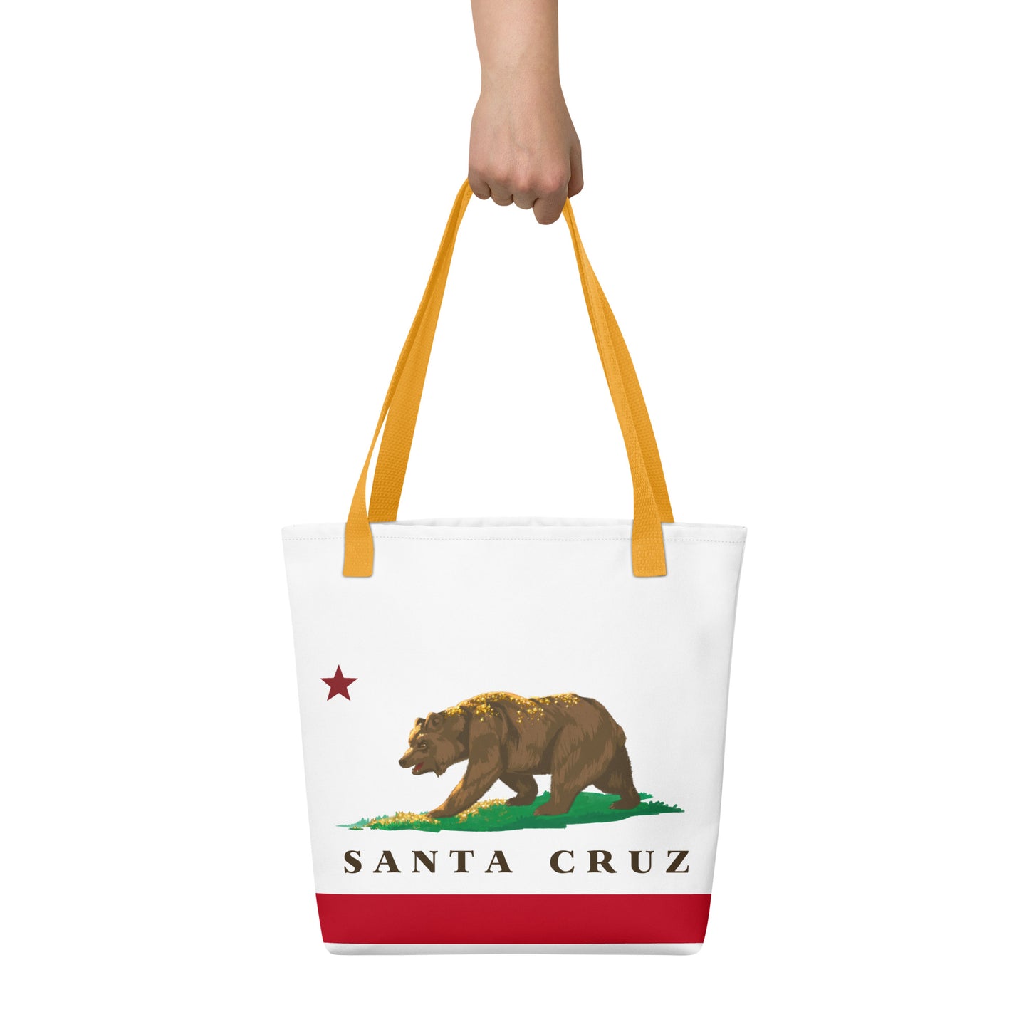 Santa Cruz Tote bag - CAFlags