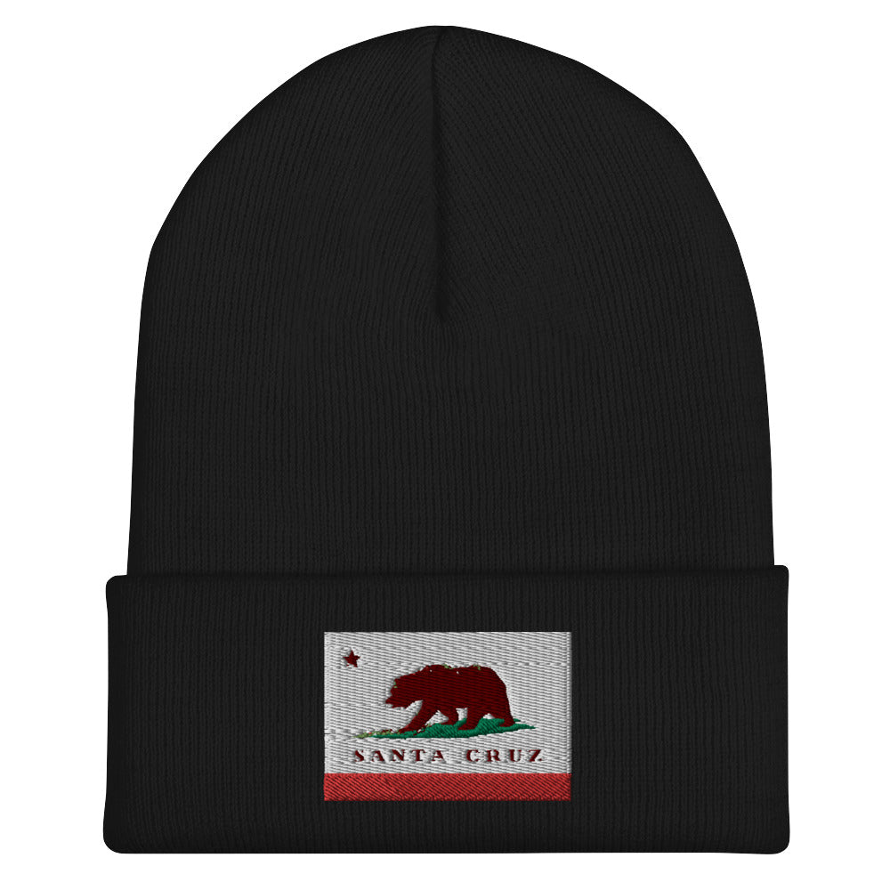 Black Santa Cruz Beanie