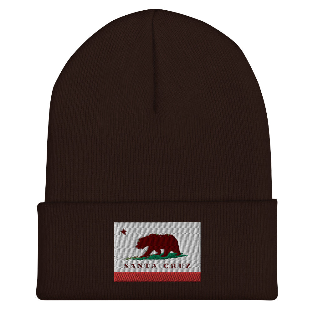 Brown Santa Cruz Beanie