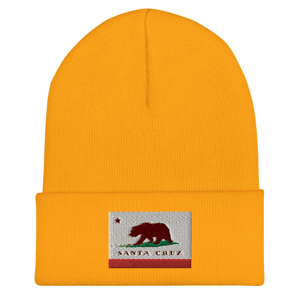 Gold Santa Cruz Beanie