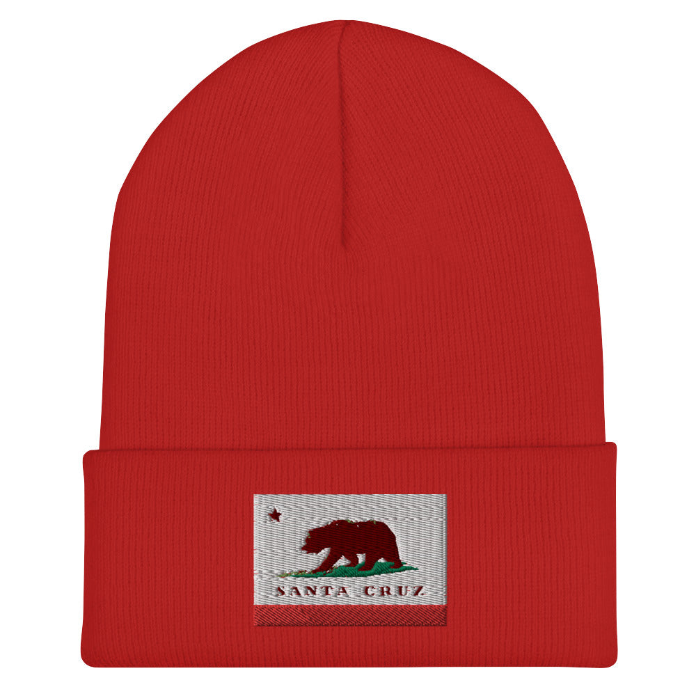 Red Santa Cruz Beanie
