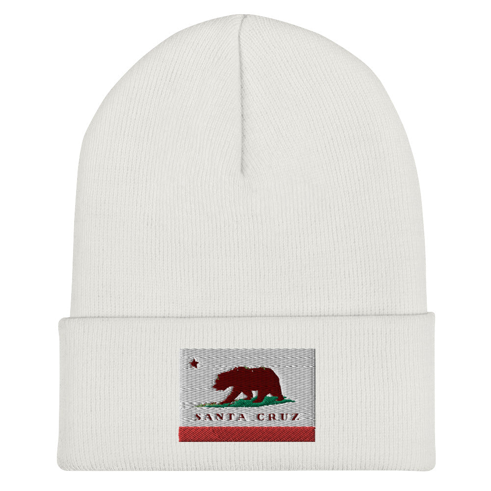 White Santa Cruz Beanie