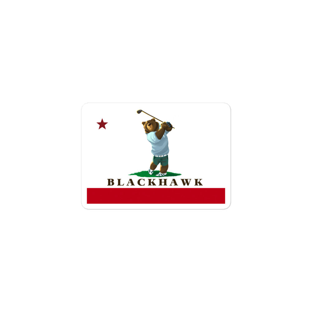 Blackhawk Golf sticker - CAFlags