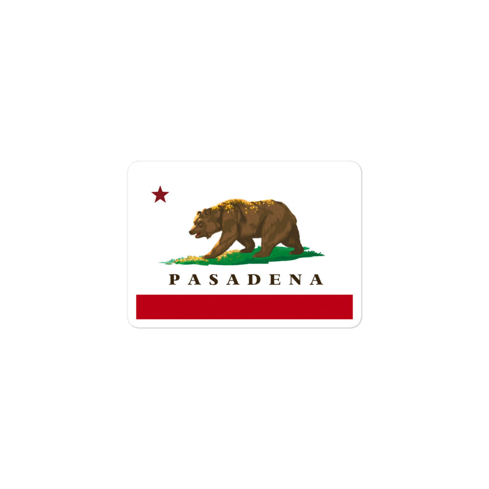 Pasadena CA Sticker - CAFlags