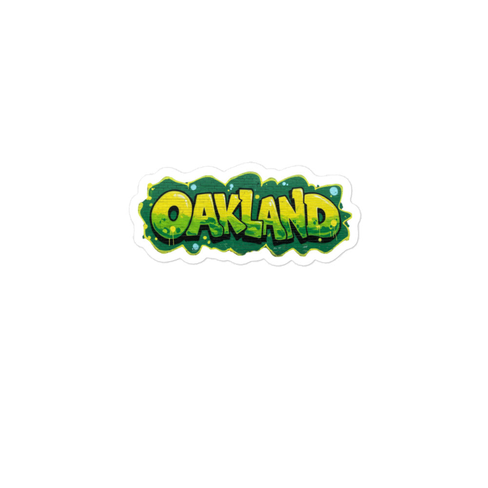 Oakland Graffiti sticker
