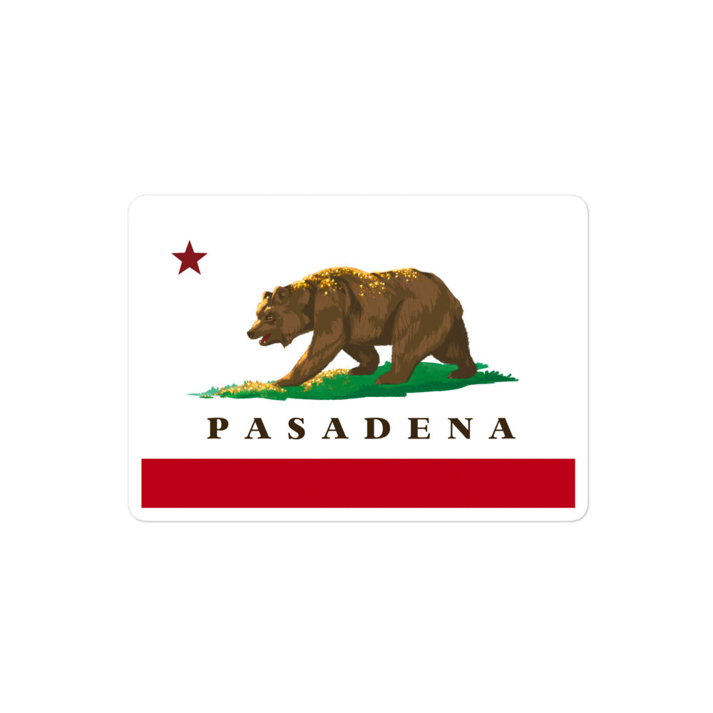 Pasadena CA Sticker - CAFlags